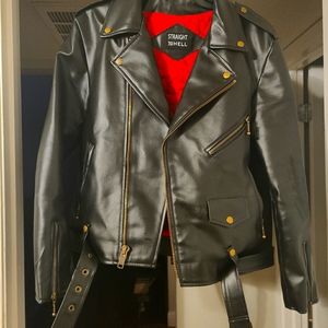 Straight to Hell Vegan Leather Jacket